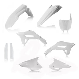 Acerbis 22-24 Honda CRF250R/ 21-24 CRF450R Full Plastic Kit - White