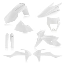 Load image into Gallery viewer, Acerbis 17-19 KTM XC-W150/250/300/ EXC-F250/350/450/500 Full Plastic Kit - White