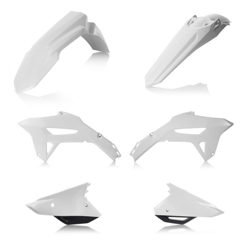 Acerbis 22+ Honda CRF250R/21-24 CRF450R Plastic Kit - White/Black