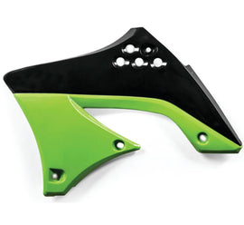 Acerbis 09-11 Kawasaki KX450F Radiator Shroud - Green