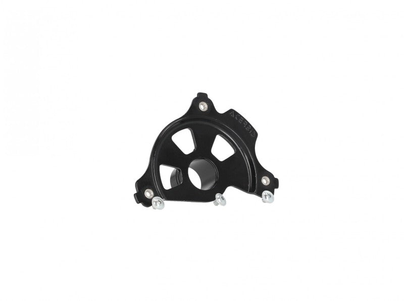 Acerbis 04-15 KTM SX/SX-F/XC/XC-F/EXC/XC-W/XCF-W/ Husq w/26 mm. Axle Disc Cover Mount - Black