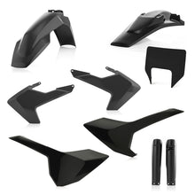 Carregar imagem no visualizador da galeria, Acerbis 17-19 Husqvarna TE150-300/ FE250-501/ TE250i/ TE300i Full Plastic Kit - Black