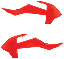 Carregar imagem no visualizador da galeria, Acerbis 16-23 KTM SX65/ 21-23 GasGas MC65 Radiator Shrouds - Flo-Orange