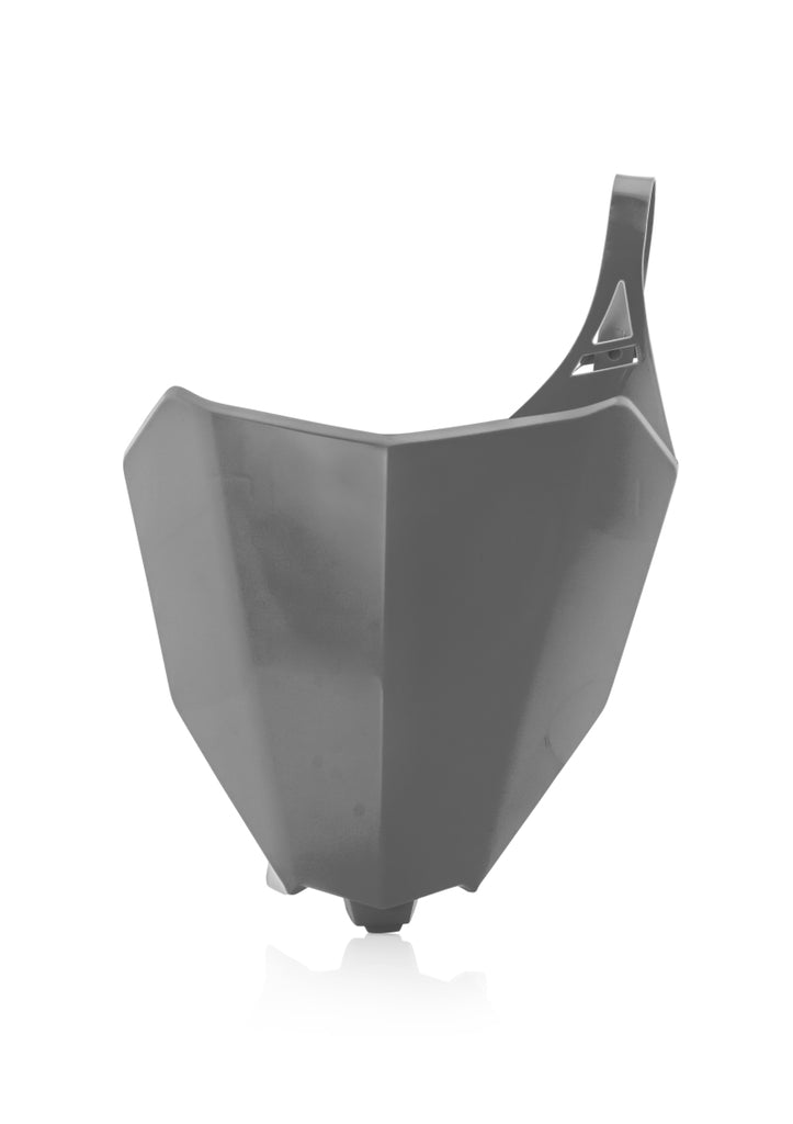 Acerbis 17-18 Honda CRF250R/ CRF450R/ CRF450RX Front Number Plate - Gray