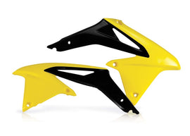 Acerbis 08-17 Suzuki RMZ450 Radiator Shroud - Yellow/Black