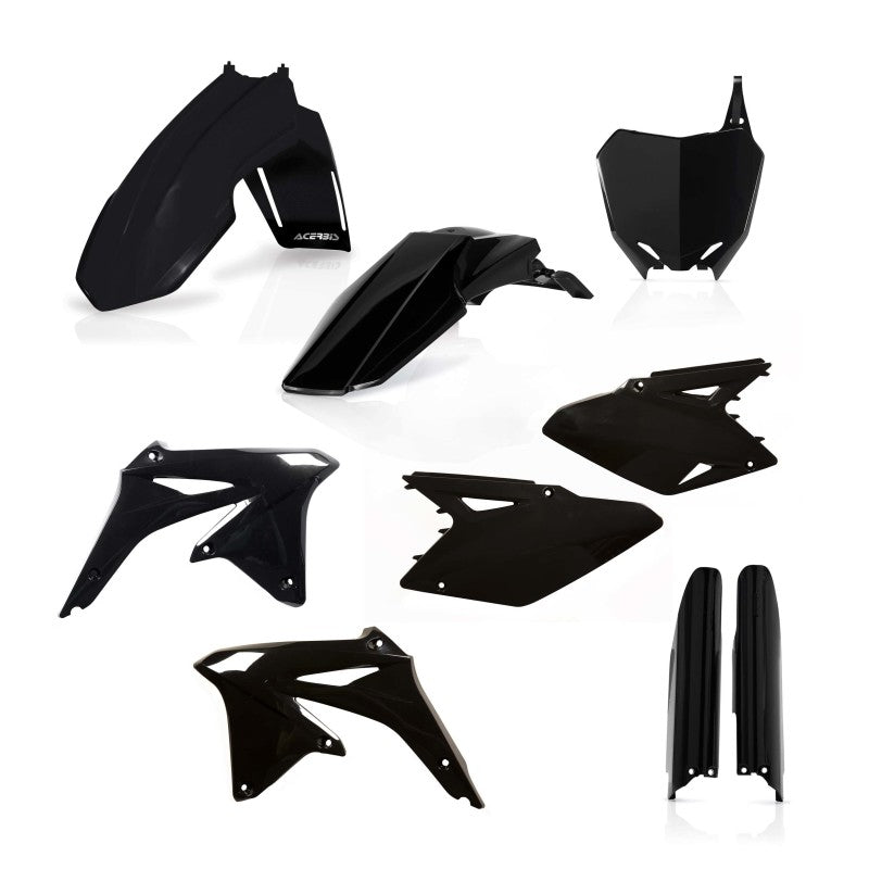 Acerbis 08-17 Suzuki RMZ450 Full Plastic Kit - Black