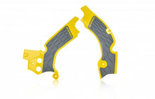 Carregar imagem no visualizador da galeria, Acerbis 08-17 Suzuki RMZ450 Frame Guards- X-Grip - Yellow/Gray