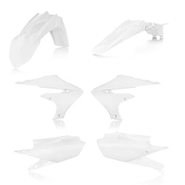 Acerbis 18+ Yamaha YZ250F/ YZ450FX/WR450F/YZ250FX/WR250F/ YZ450F Plastic Kit - White