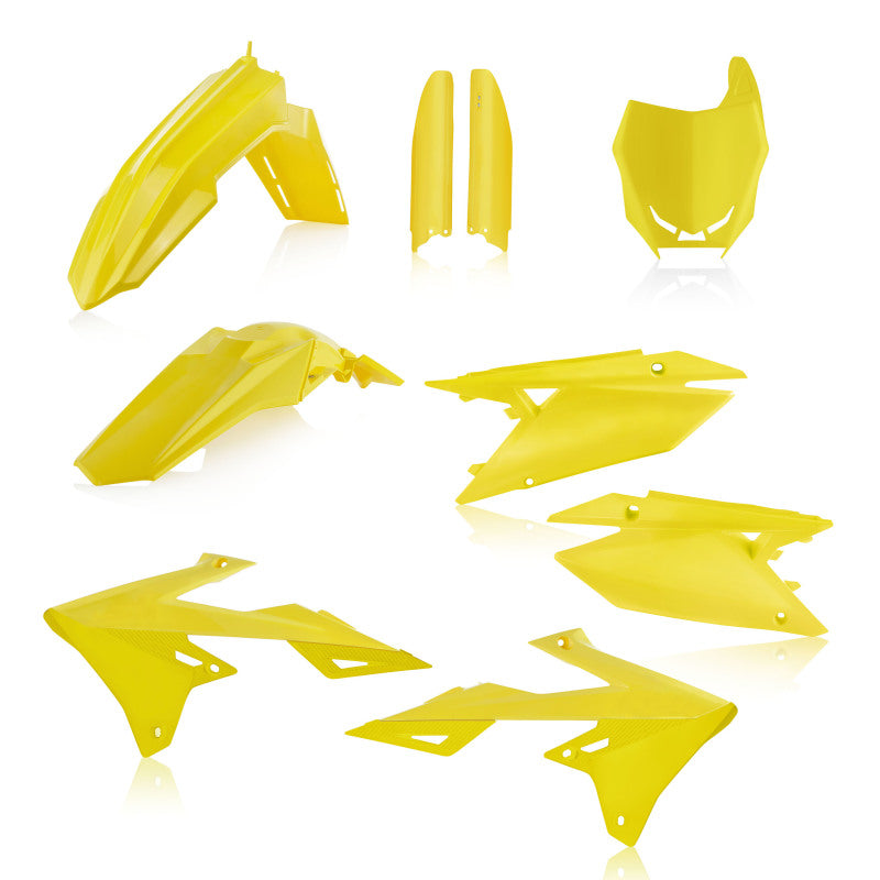Acerbis 18+ Suzuki RMZ250/ RMZ450 Full Plastic Kit - RM Yellow
