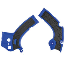 Carregar imagem no visualizador da galeria, Acerbis 16-19 Yamaha YZ250F/YZ450F/YZ250FX/YZ450FX/ WR250F/450F Frame Guards- X-Grip - Blue/Black