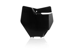 Carregar imagem no visualizador da galeria, Acerbis 16-18 KTM SX125/150/ SX-F250/350/450/ XC-F250/350/450/ SX250/XC Front Number Plate - Black