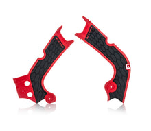 Carregar imagem no visualizador da galeria, Acerbis 17-19 Honda CRF250R/RX/ CRF450R/RX Frame Guards- X-Grip - Red/Black
