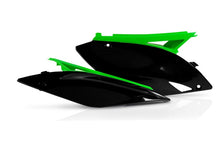 Carregar imagem no visualizador da galeria, Acerbis 09-12 Kawasaki KX250F/ KX450F Side Panels - Black/Green