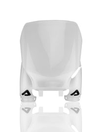 Acerbis 23+ Yamaha YZ250F/ YZ450F/FX Front Number Plate- Raptor 2 - White