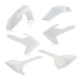 Acerbis 17-19 Husqvarna TE150/250/300/ FE250/350/450/501/ TE250i/ TE300i Plastic Kit - White