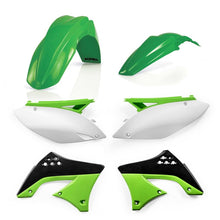 Carregar imagem no visualizador da galeria, Acerbis 09-11 Kawasaki KX450F Plastic Kit - Green/White/Black Original 09