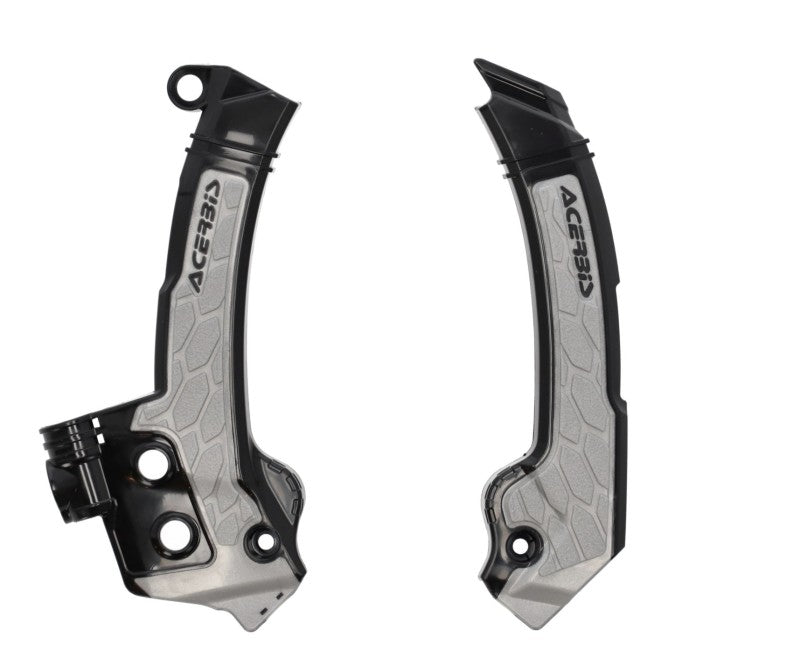 Acerbis 23+ Husqvarna FC/FX/ TC/ TXi/ FE/ TE Frame Guards- X-Grip - Black/Gray
