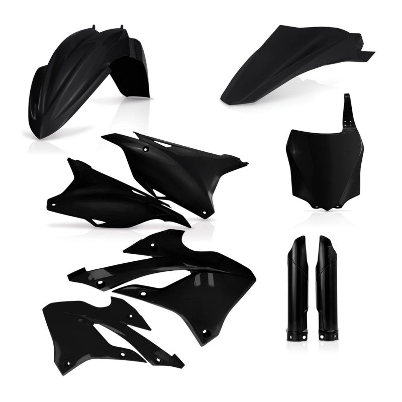 Acerbis 22-23 Kawasaki KX85/112 Full Plastic Kit - Black