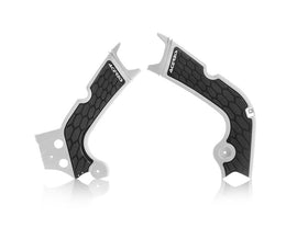 Acerbis 17-19 Honda CRF250R/RX/ CRF450R/RX Frame Guards- X-Grip - White/Black