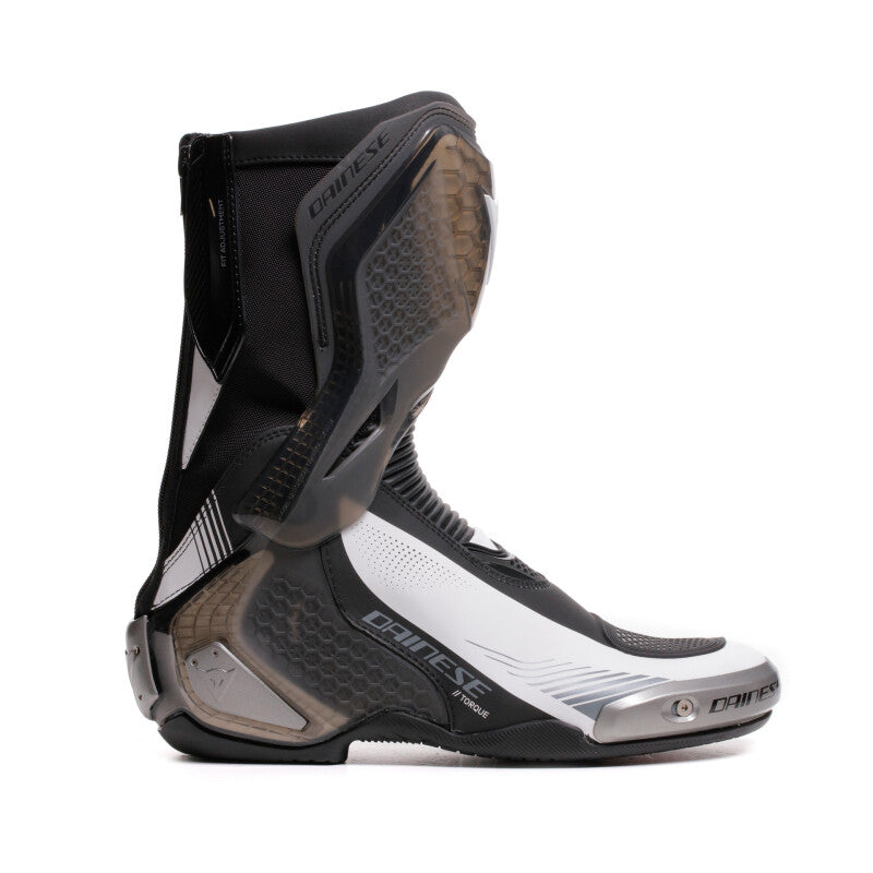 Dainese Torque 4 S Boots Black/White Size - 44 – ONERACINGPARTS.COM