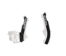 Carregar imagem no visualizador da galeria, Acerbis 17+ KTM SX50/ SX-E 3/SX-E 5/ Husq EE 5/TC50/ GasGas Frame Guards- X-Grip - White/Black