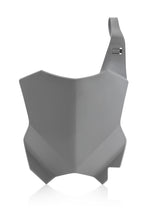 Carregar imagem no visualizador da galeria, Acerbis 16-24 Kawasaki KX250F/ KX250/ KX250X/450X/ KX450F/ KX450 Front Number Plate - Grey