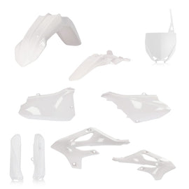 Acerbis 22+ Yamaha YZ85 Full Plastic Kit - White
