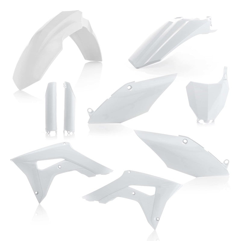 Acerbis 17-18 Honda CRF250R/ CRF450R Full Plastic Kit - White