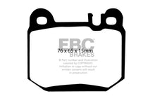 Carregar imagem no visualizador da galeria, EBC 00-01 Mercedes-Benz M-Class (ML) ML430 4.3 Greenstuff Rear Brake Pads
