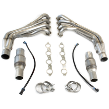 Load image into Gallery viewer, Chevrolet Camaro Gen 5 TSP 2010+ Camaro SS &amp; ZL1 1-7/8&quot; Long Tube Headers, Catted Connection Pipes w/Exhaust Manifold Gaskets - Stainless Steel