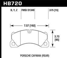 Load image into Gallery viewer, Hawk 10-16 Porsche Panamera / 08-15 Porsche Cayenne LTS Street Front Brake Pads