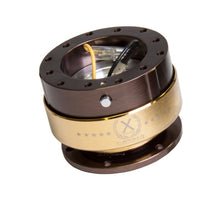Carregar imagem no visualizador da galeria, NRG Quick Release Gen 2.0 - Bronze Body / Chrome Gold Ring