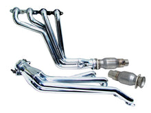Carregar imagem no visualizador da galeria, BBK 10-15 Camaro LS3 L99 Long Tube Exhaust Headers With Converters - 1-3/4 Chrome