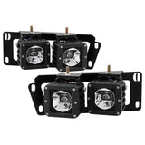 Spyder Dodge Ram 09-12 1500/10-18 2500 3500 Full LED Fog Lights w/ Bracket and Switch- Clear
