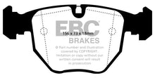 Carregar imagem no visualizador da galeria, EBC 00-04 BMW M5 5.0 (E39) Bluestuff Front Brake Pads