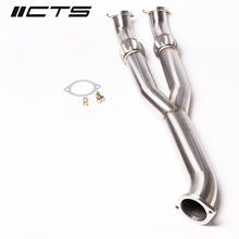 Load image into Gallery viewer, CTS TURBO NISSAN R35 GT-R Y-PIPE/MID-PIPE CATLESS