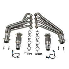 Carregar imagem no visualizador da galeria, BBK 10-15 Camaro LS3 L99 Long Tube Exhaust Headers With Converters - 1-3/4 304 Stainless