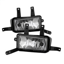 Load image into Gallery viewer, Spyder Chevy Suburban Tahoe 2015-17 OEM Fog Lights W/Chrm trim Cover and Switch Clear FL-CTAH15-C