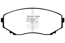 Carregar imagem no visualizador da galeria, EBC 00-02 Mazda MPV 2.5 Ultimax2 Front Brake Pads