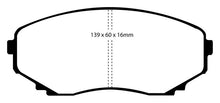 Carregar imagem no visualizador da galeria, EBC 00-02 Mazda MPV 2.5 Greenstuff Front Brake Pads