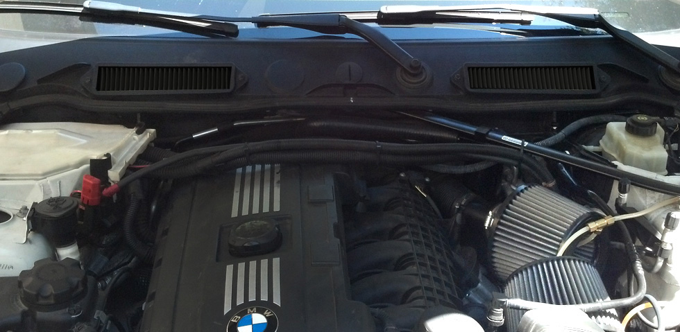 BMS Cowl Filters for BMW E9x E8x & X1 (N54,N55,S68,N52)