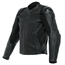 Carregar imagem no visualizador da galeria, Dainese Racing 4 Leather Jacket Perforated Black/Black/Black Size - 56