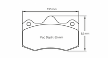 Load image into Gallery viewer, Pagid Racing 4345 RST2 Compound Brake Pads