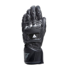 Carregar imagem no visualizador da galeria, Dainese Druid 4 Leather Gloves Black/Black/Charcoal-Gray - 3XL