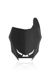 Acerbis 18+ Suzuki RMZ250/ RMZ450 Front Number Plate - Black