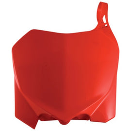 Acerbis 09-13 Honda CRF250R/ CRF450R Front Number Plate - 00 CR Red