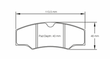 Load image into Gallery viewer, Pagid Racing 1749 RST1 Compound Brake Pads