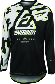 Answer 23.5 Syncron Meltdown Jersey Grey/Hyper Acid/Black Youth - XS