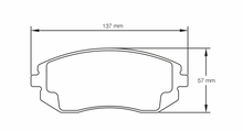 Carregar imagem no visualizador da galeria, Pagid Racing 8174 RSL1 Compound Brake Pads