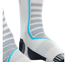 Carregar imagem no visualizador da galeria, Dainese Dry Long Socks Black/Blue Size - 36/38